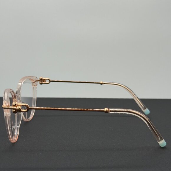 Tiffany & Co. TF2217 8278 53-17-140 Pink Rose Gold Eyeglass Frames Only - Picture 3 of 10